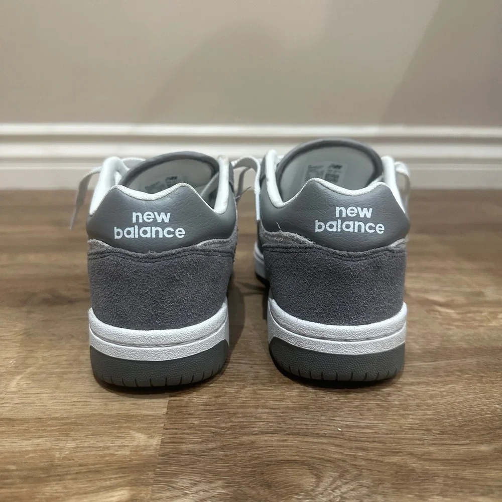 New Balance 480 Kids' Youth Size 6Y Gray and White Sneakers‎
